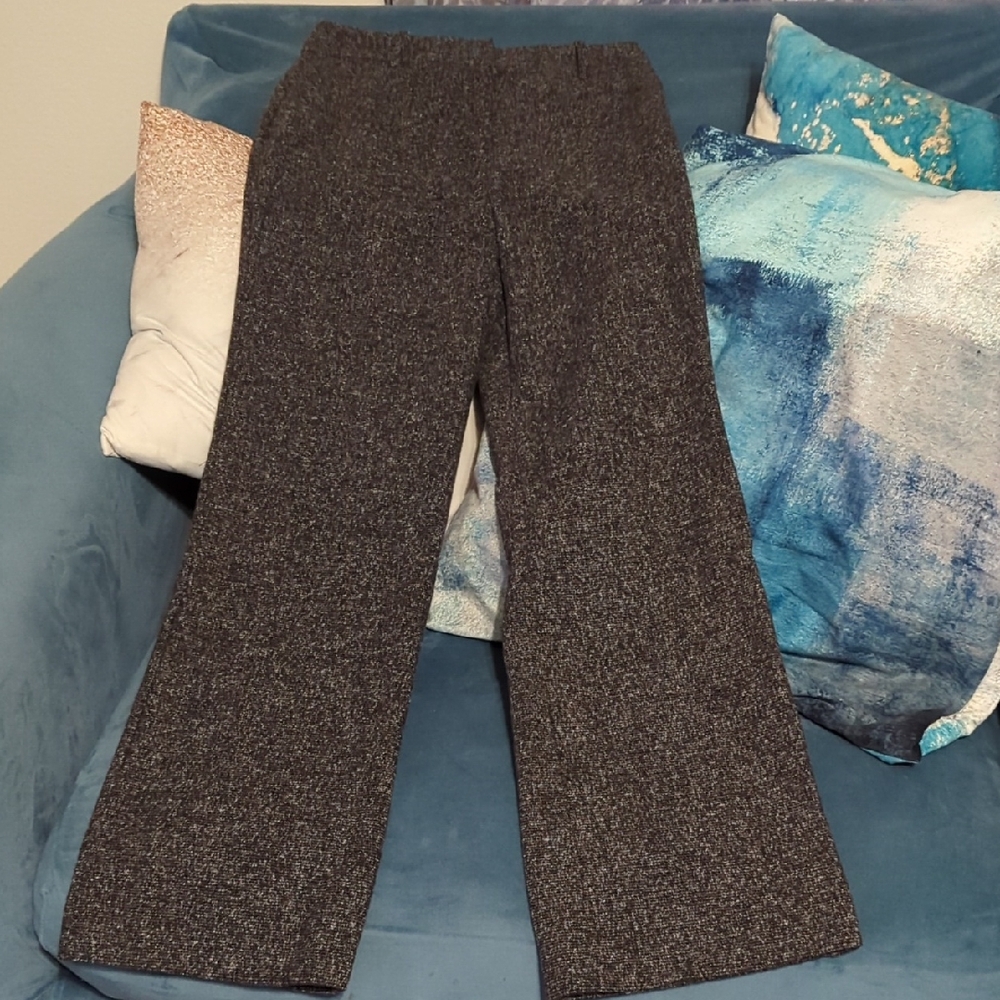 Worthington Charcoal Wide Leg Pants